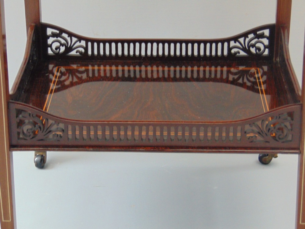 A quality Rosewood occasional  table  View VII