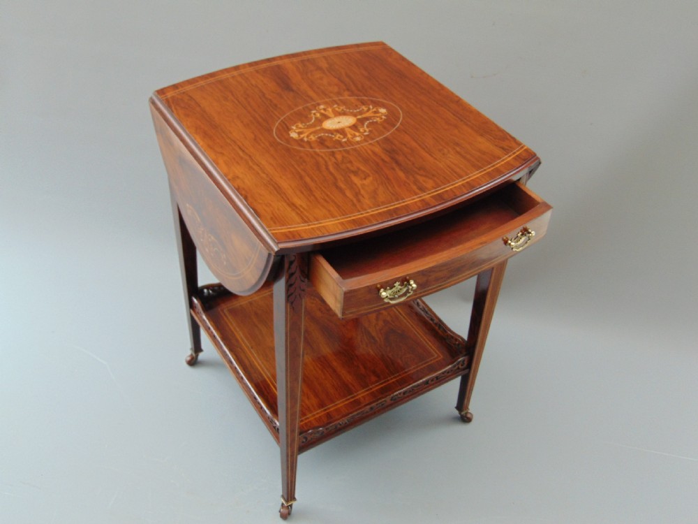 A superb Rosewood Occasional Table  View V