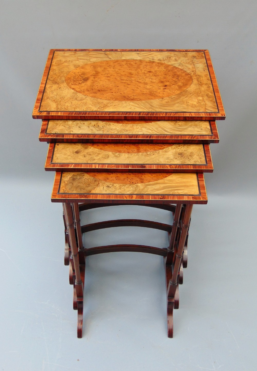 A stunning Nest Of Four Tables  View II