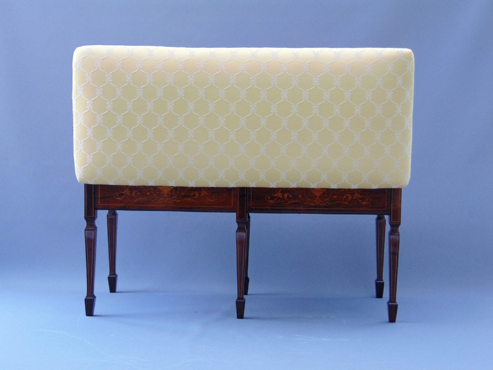 A good quality Rosewood Duet Music Stool View VII