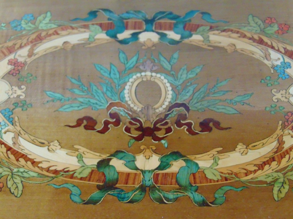 A quality Marquetry  Etagere View V