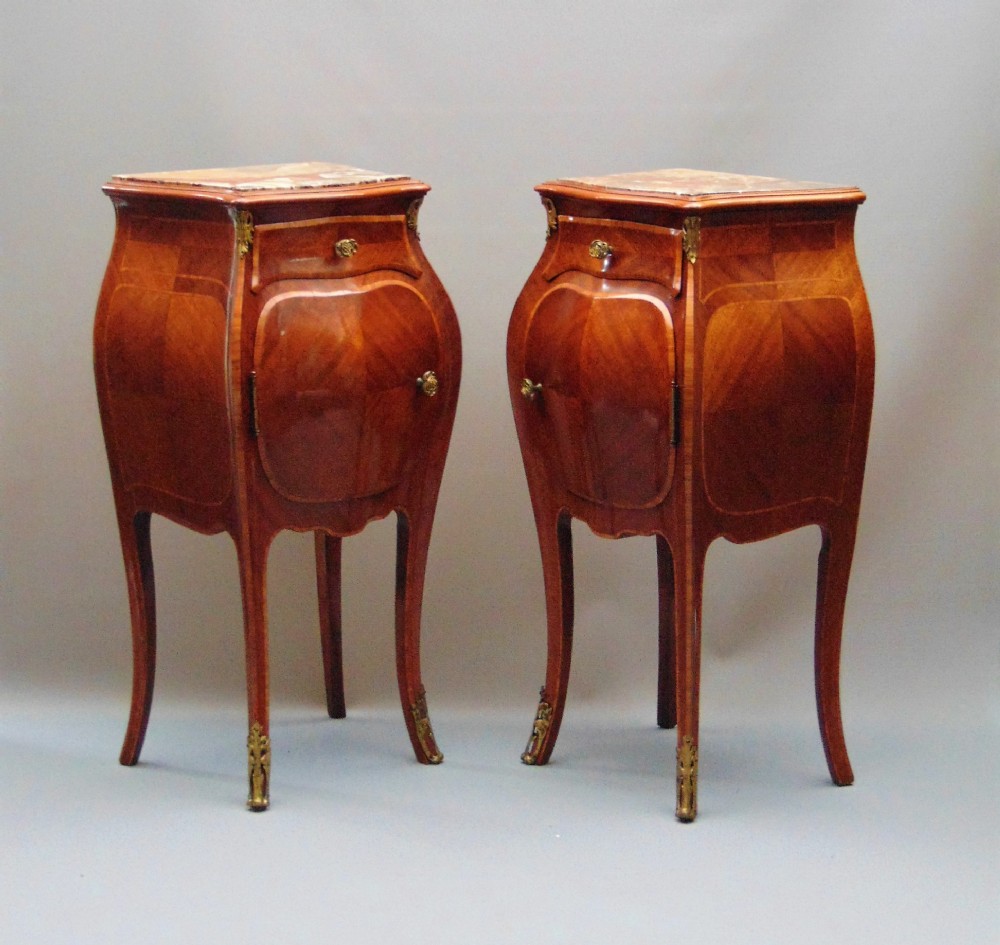 A stunning Pair of Mahogany Side Cabinets 
