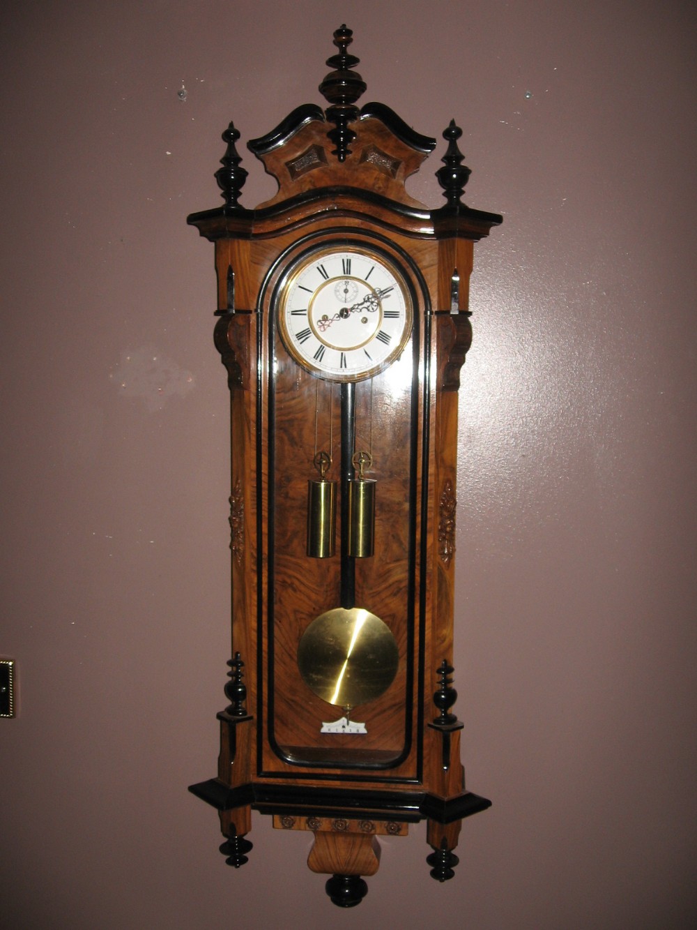 Antique Vienna Wall Clock