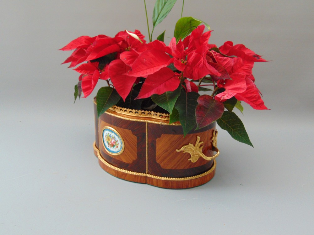 A Tulipwood Table Planter Jardinere  View IV