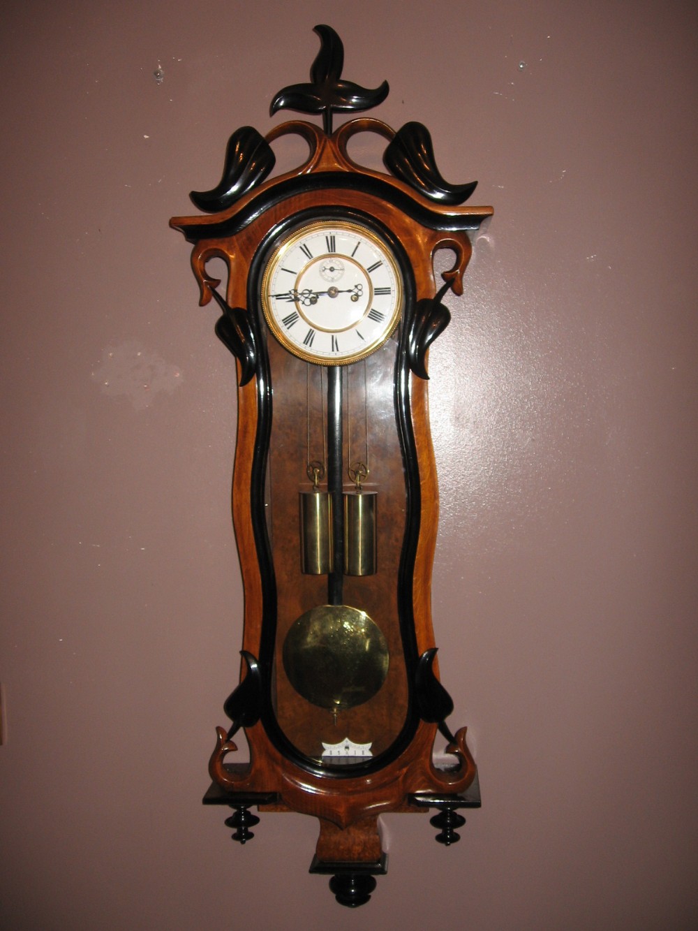 Antique Vienna Wall Clock