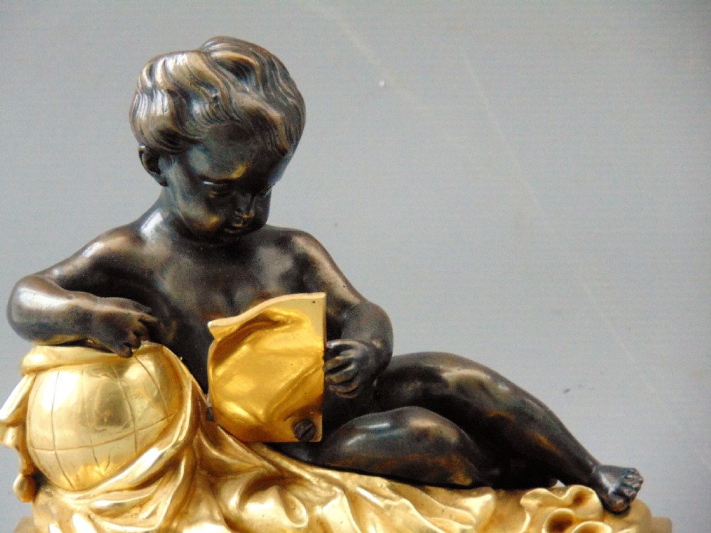 A  wonderful Pair of Ormolu and Bronze Chenets Fender  View III