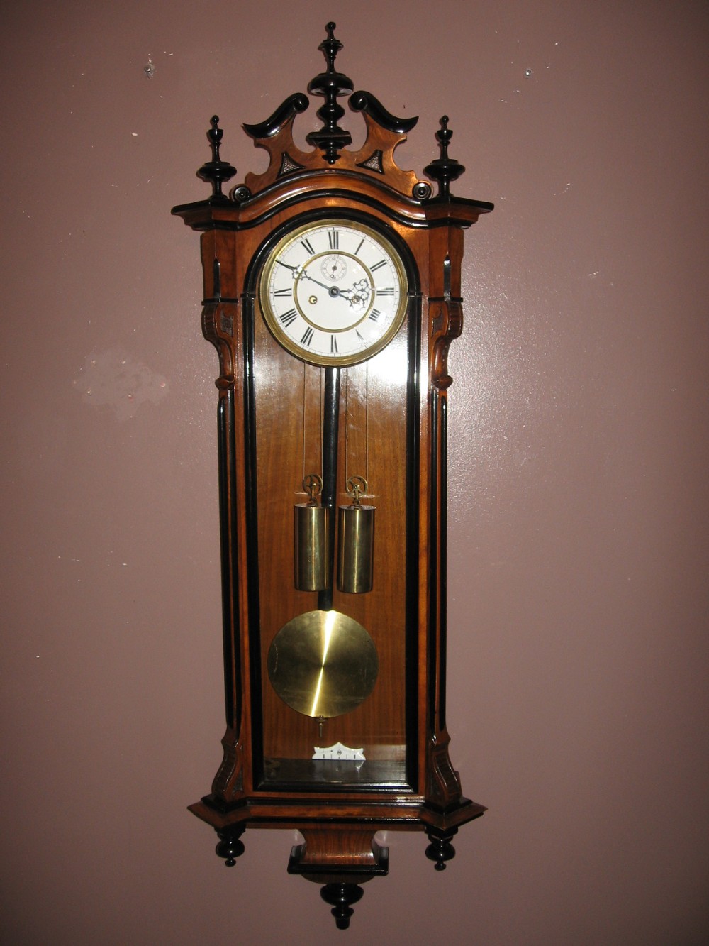 Antique Gustav Becker Wall Clock