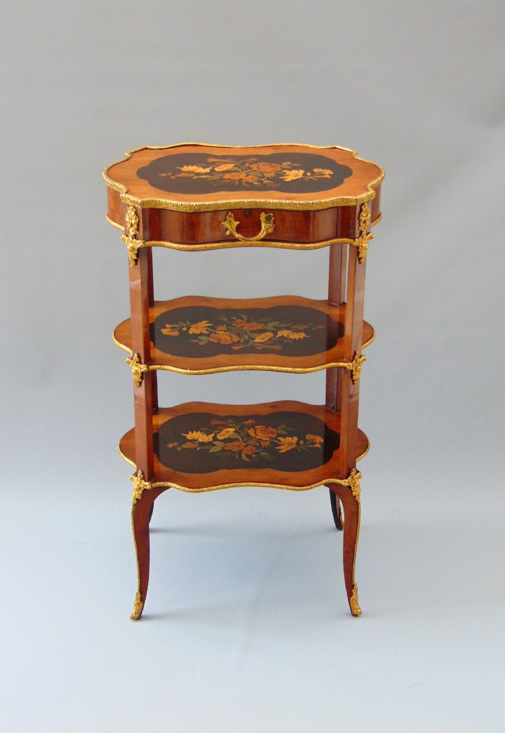 A fabulous French Etagere occasional  side table 