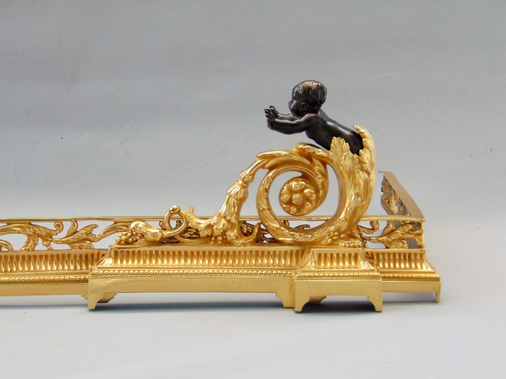 A fabulous Fire surround Chenet Fender  View II