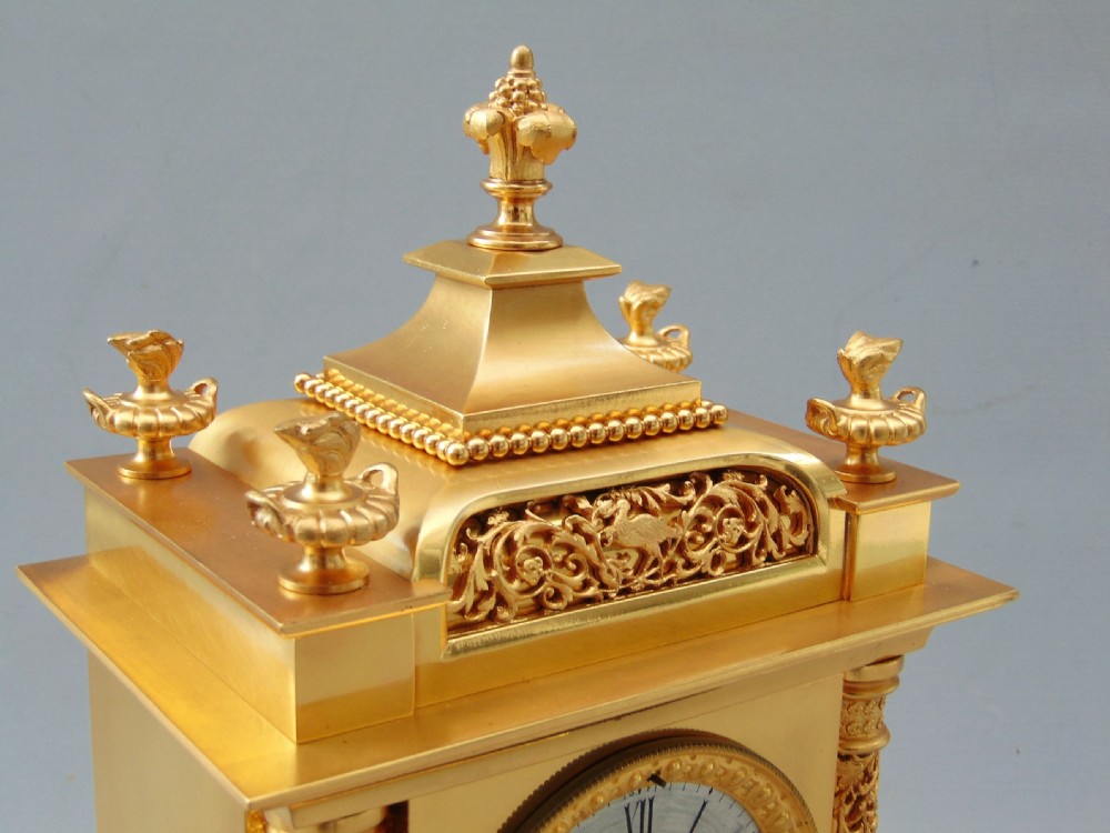 Ormolu Clock Set View IV