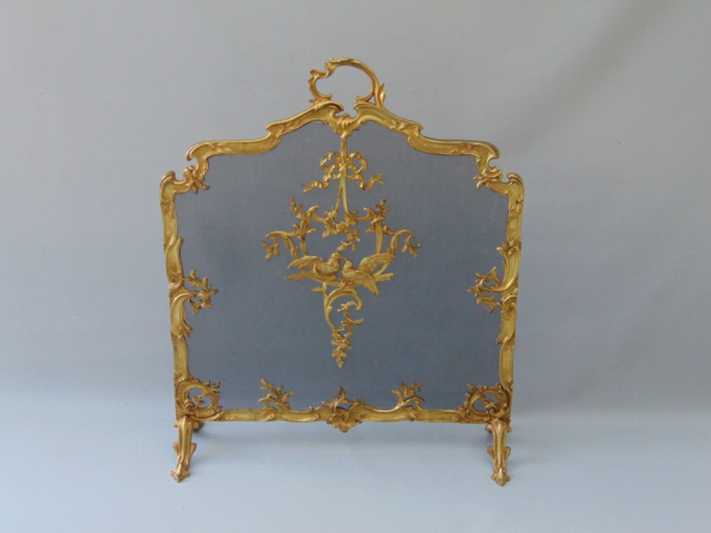 A quality Ormolu Fire Screen 