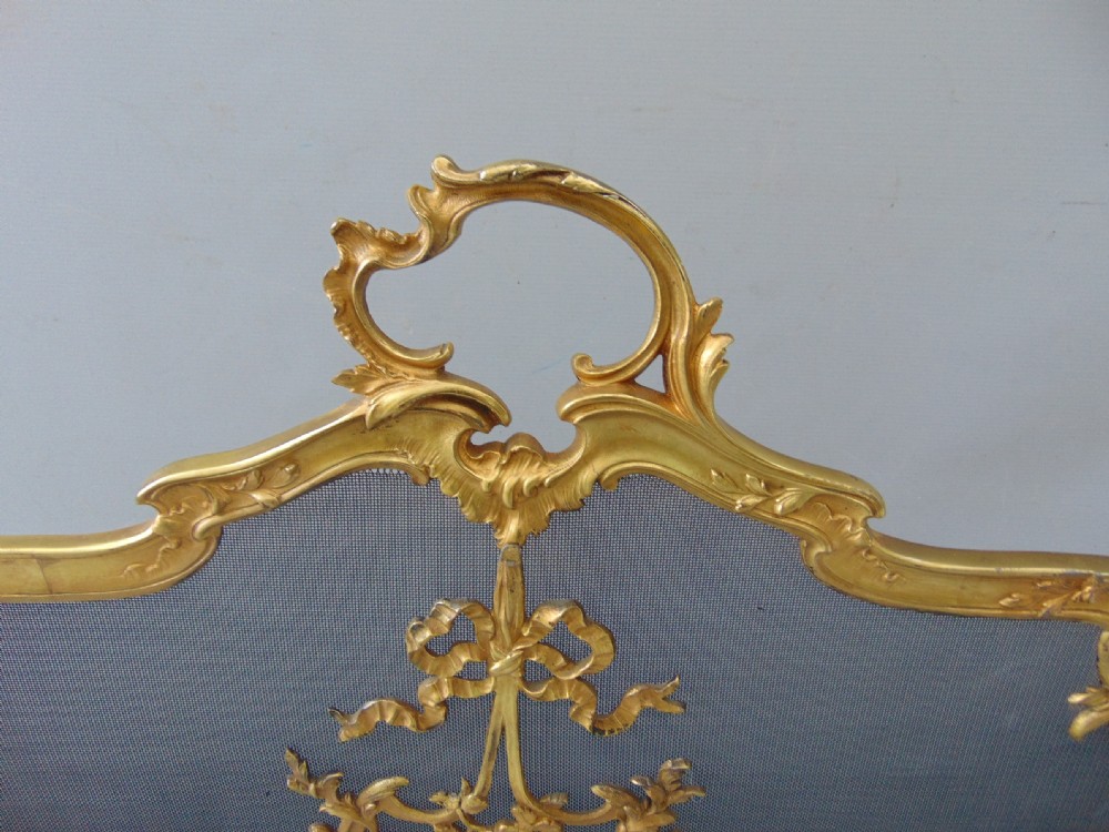 A quality Ormolu Fire Screen  View II