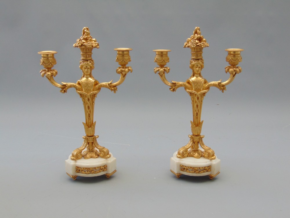  Ormolu clock set  View VI
