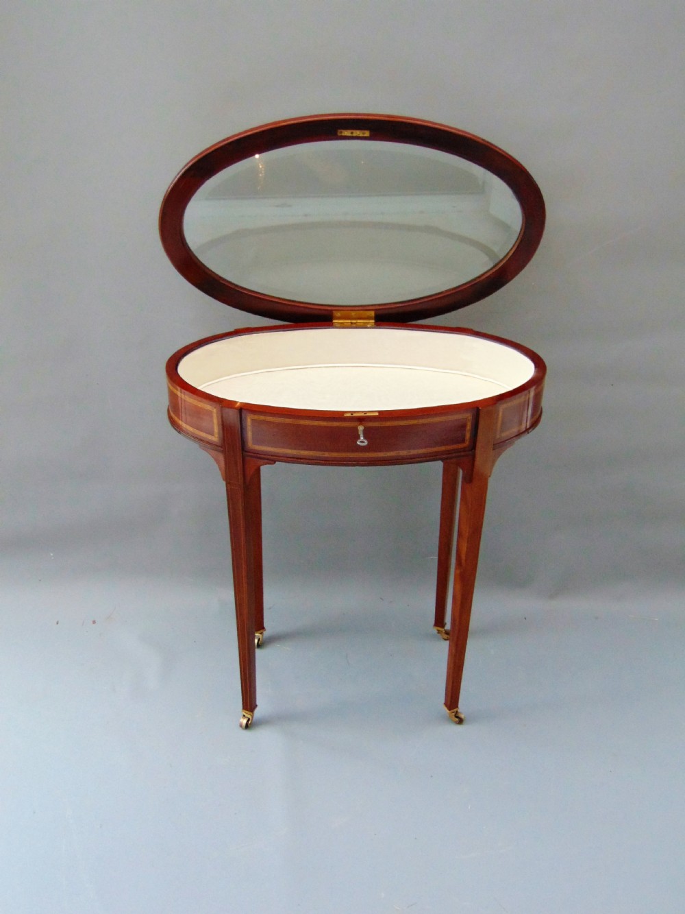 A good Mahogany Bijouterie display table  View II
