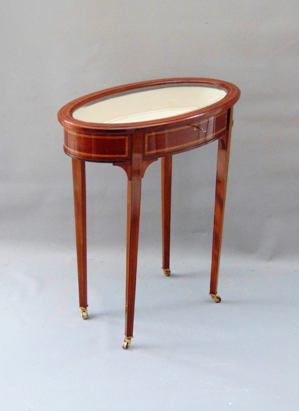 A good Mahogany Bijouterie display table  View V
