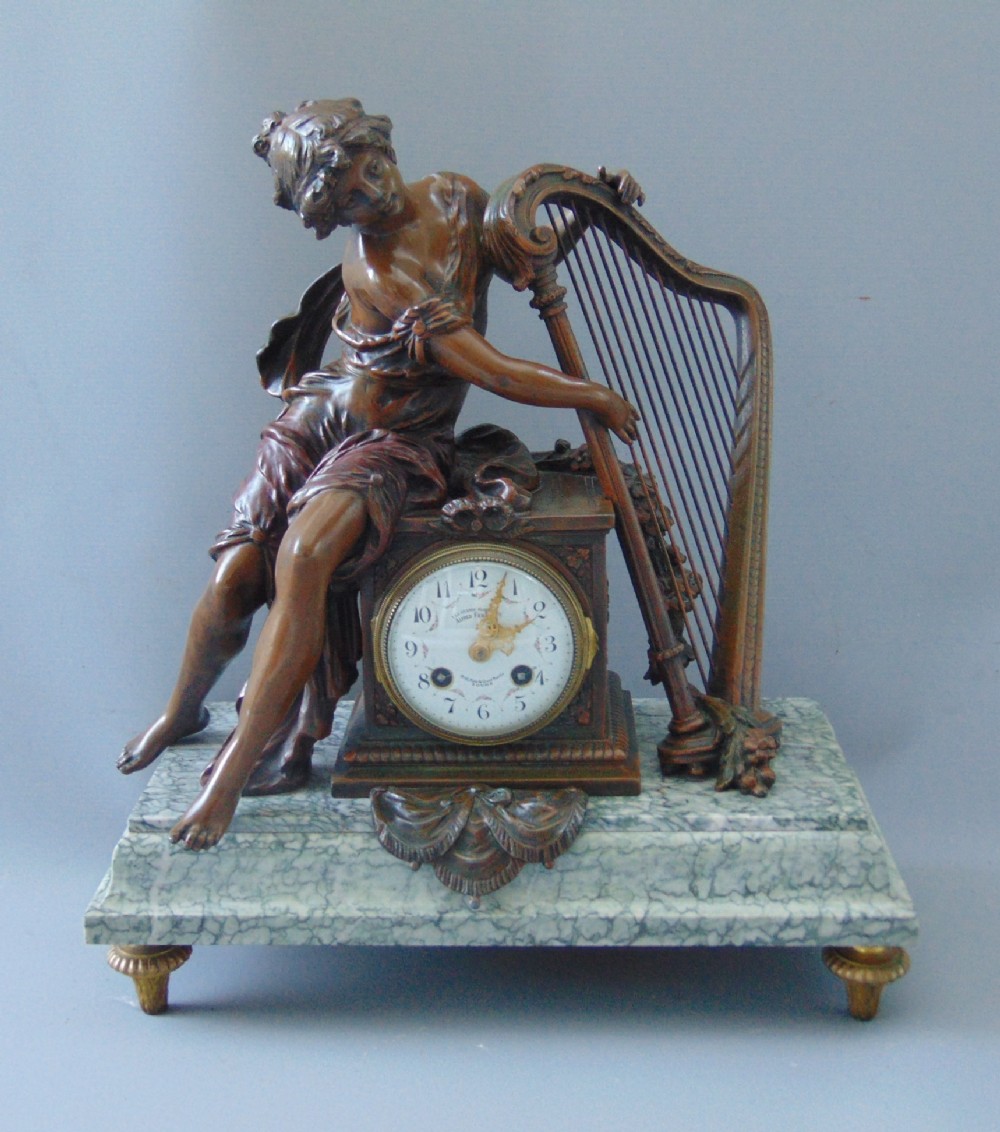 Mantle Clock  by Alfred Ferrand 