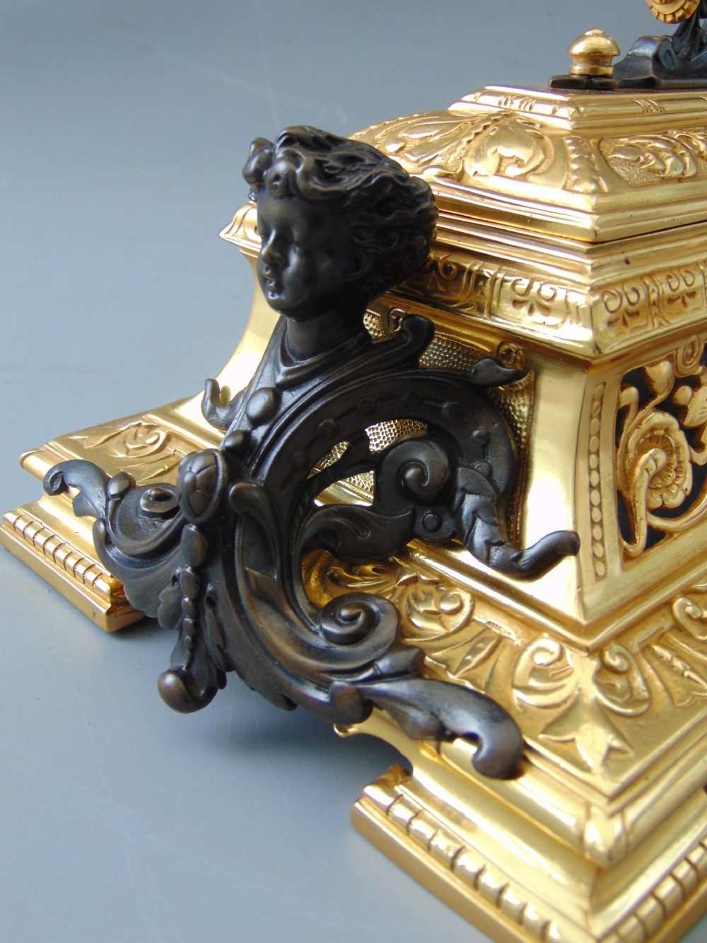 A fabulous Ormolu Desk Stand  View V