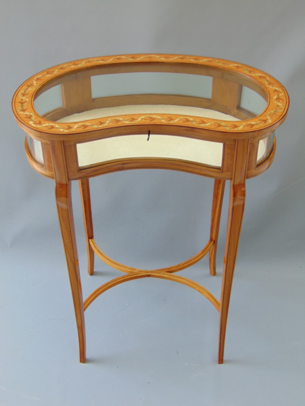 A fine Satinwood Bijouterie Display Table 