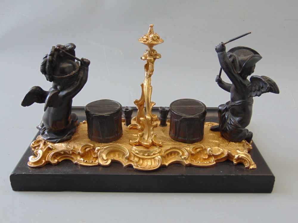 A wonderful Bronze Desk Stand  View II