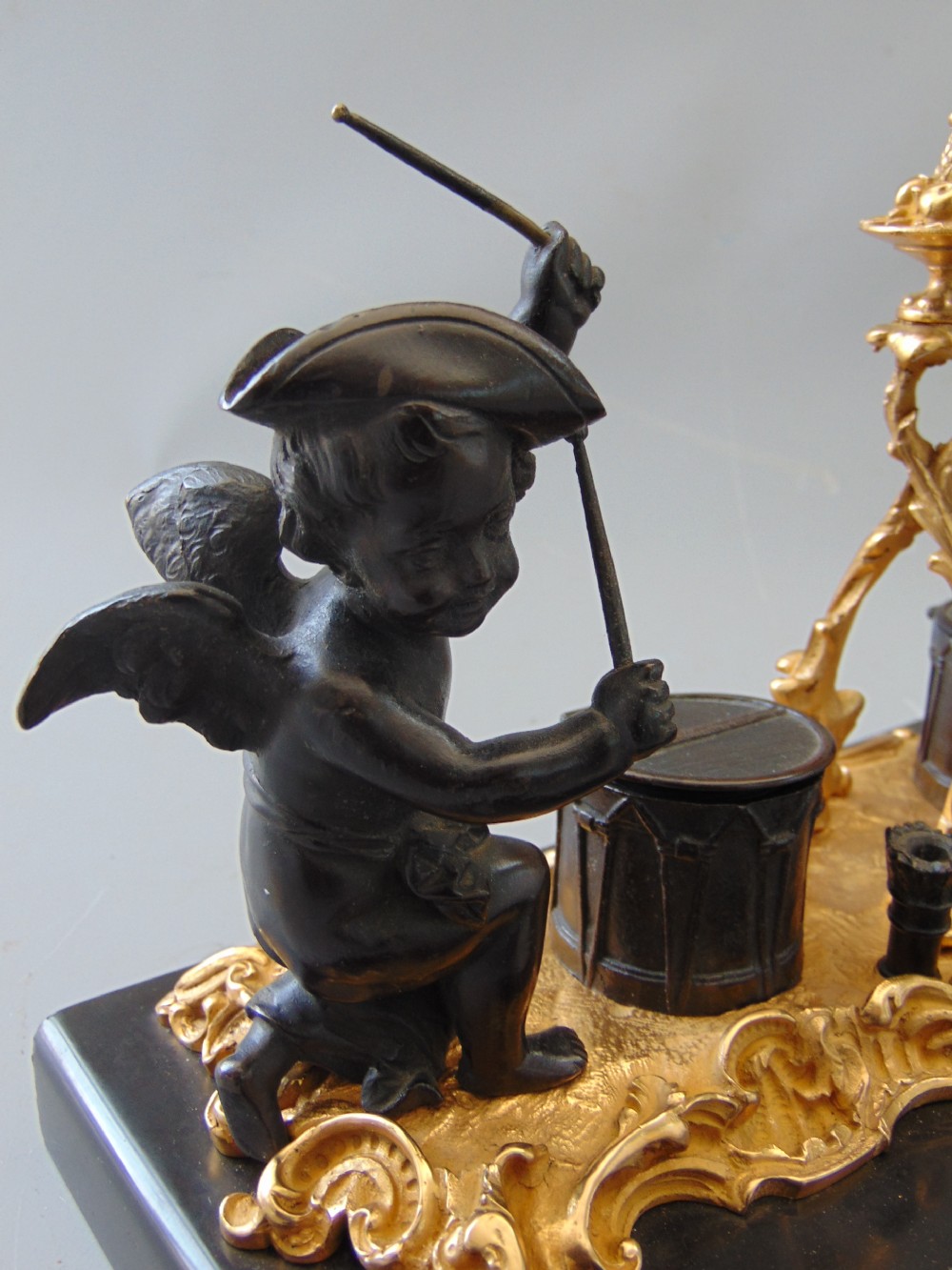 A wonderful Bronze Desk Stand  View VIII