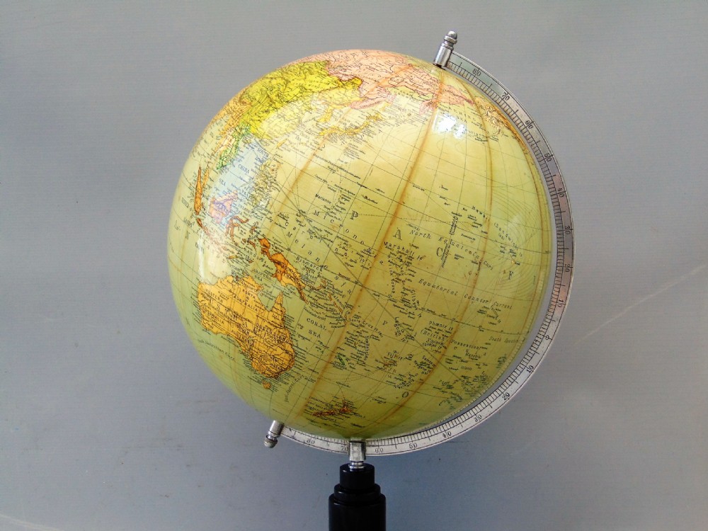 A 12 inch Terrestrial Globe  View II