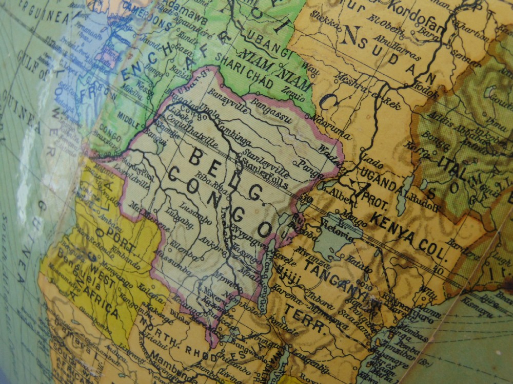 A 12 inch Terrestrial Globe  View IV
