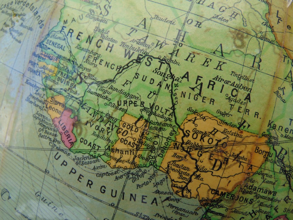 A 12 inch Terrestrial Globe  View VII