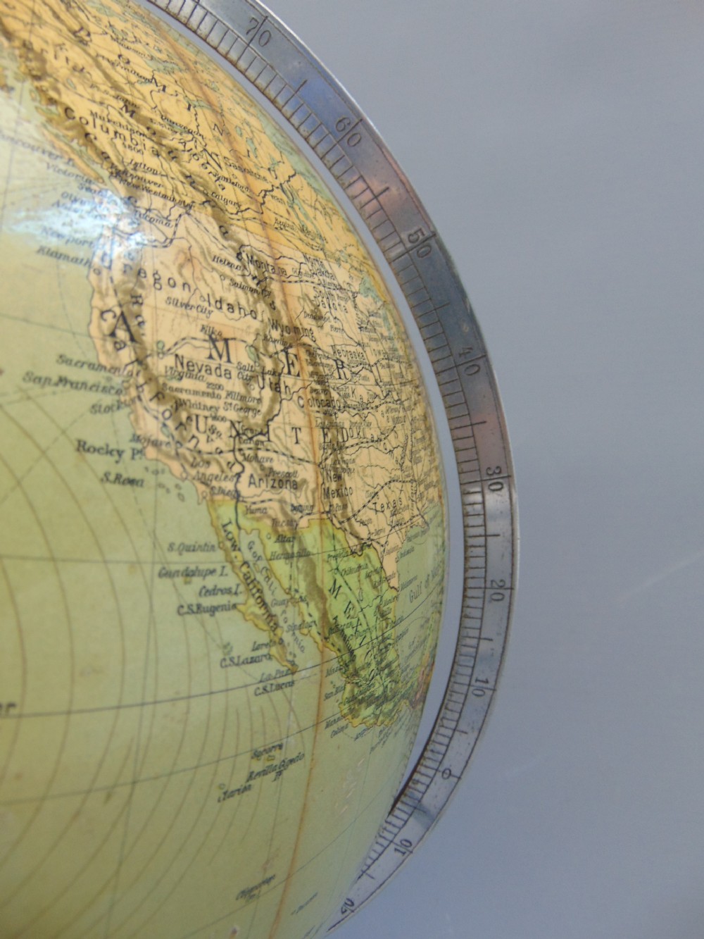 A 12 inch Terrestrial Globe  View X