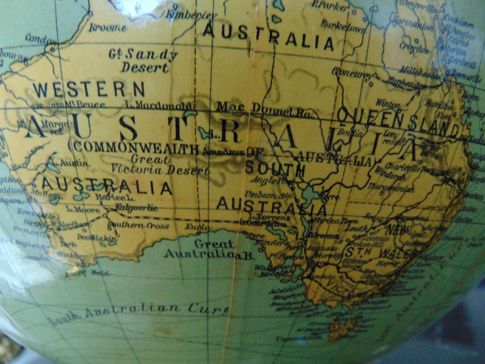A 12 inch Terrestrial Globe  View XI