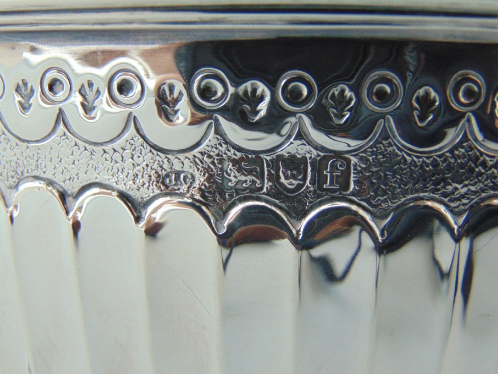 A fabulous Silver Punch Bowl  View VI