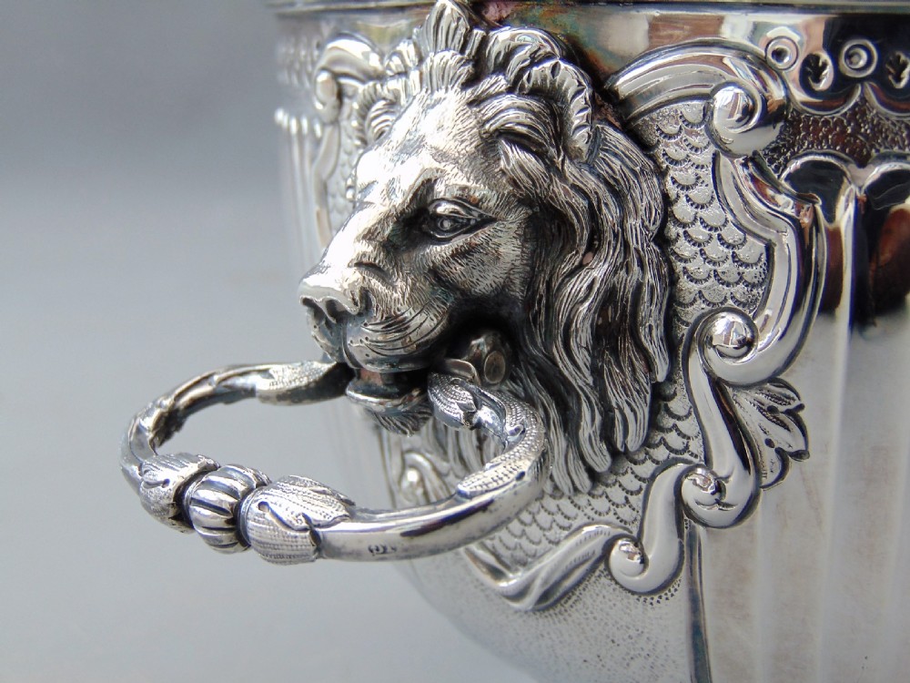 A fabulous Silver Punch Bowl  View VII