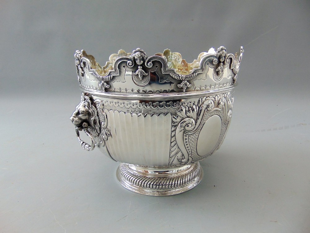 A fabulous Silver Punch Bowl  View VIII
