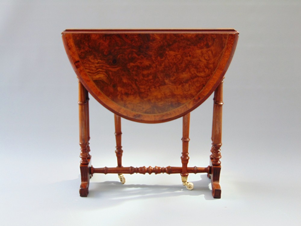 A  miniature Sutherland Table 