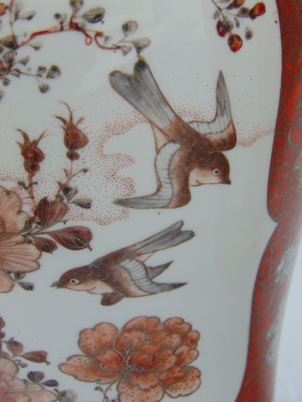 A good pair of Japanese Kutani Vases  View XIII