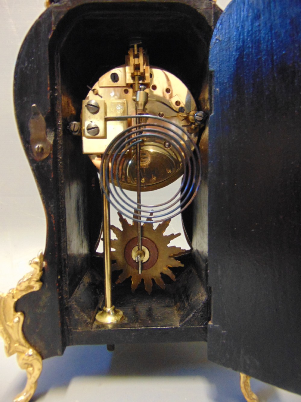 A Boulle Mantle Clock View IV