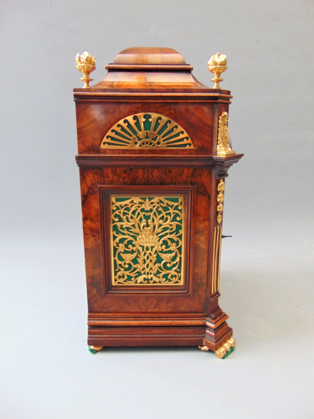 A Walnut Mantle Clock  View VI