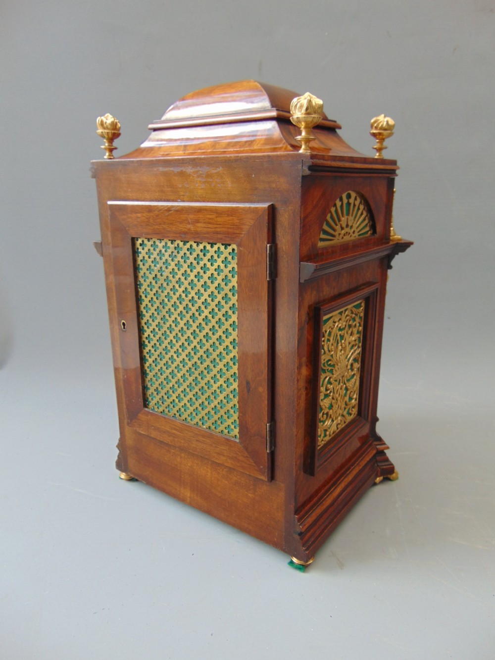 A Walnut Mantle Clock  View VII