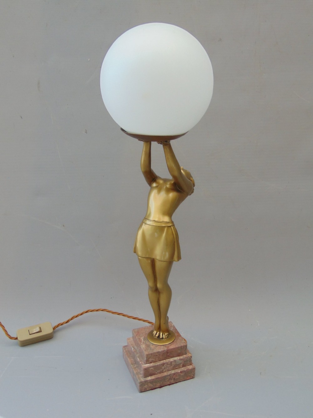 large Art Deco Lamp  View II