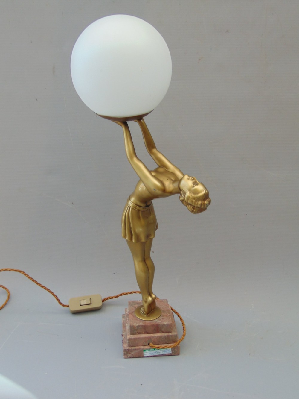 large Art Deco Lamp  View III