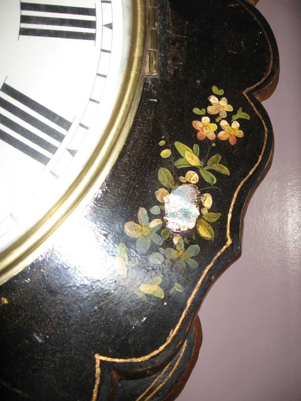 Antique Wall Clock View V