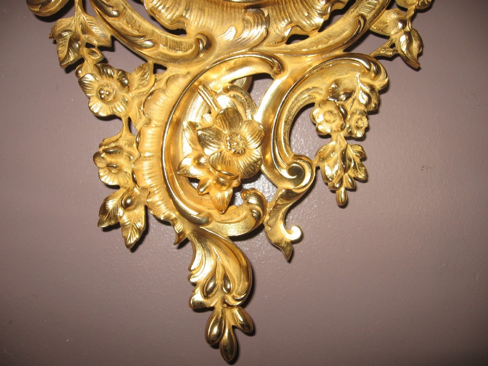 Antique Cartel Wall Clock View VI