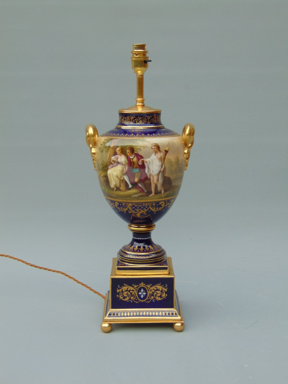 A Porcelain Table Lamp