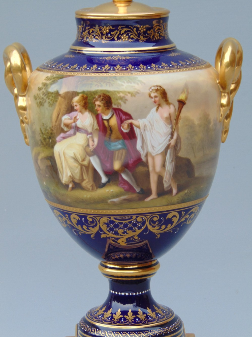 A Porcelain Table Lamp View II