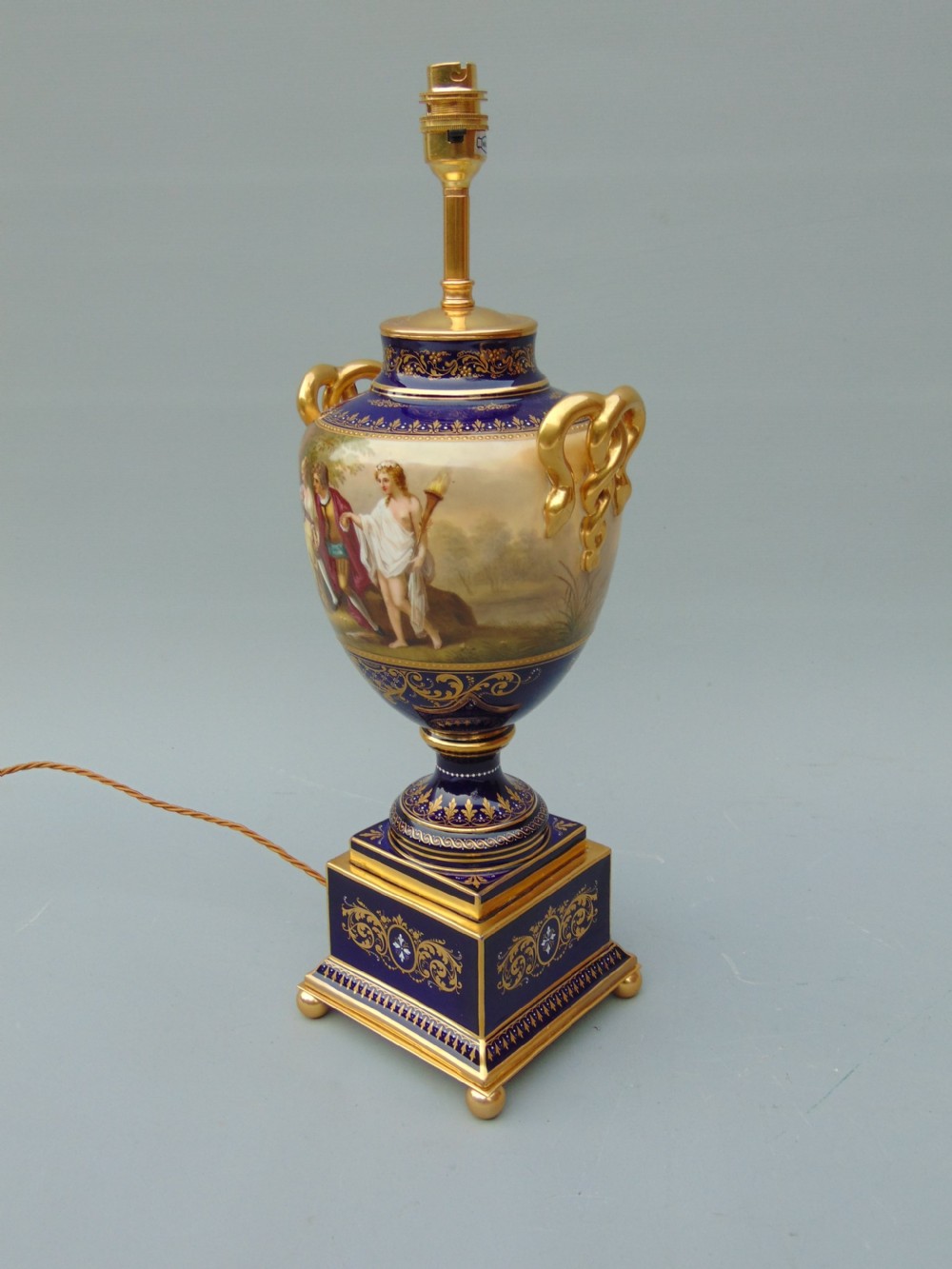 A Porcelain Table Lamp View III