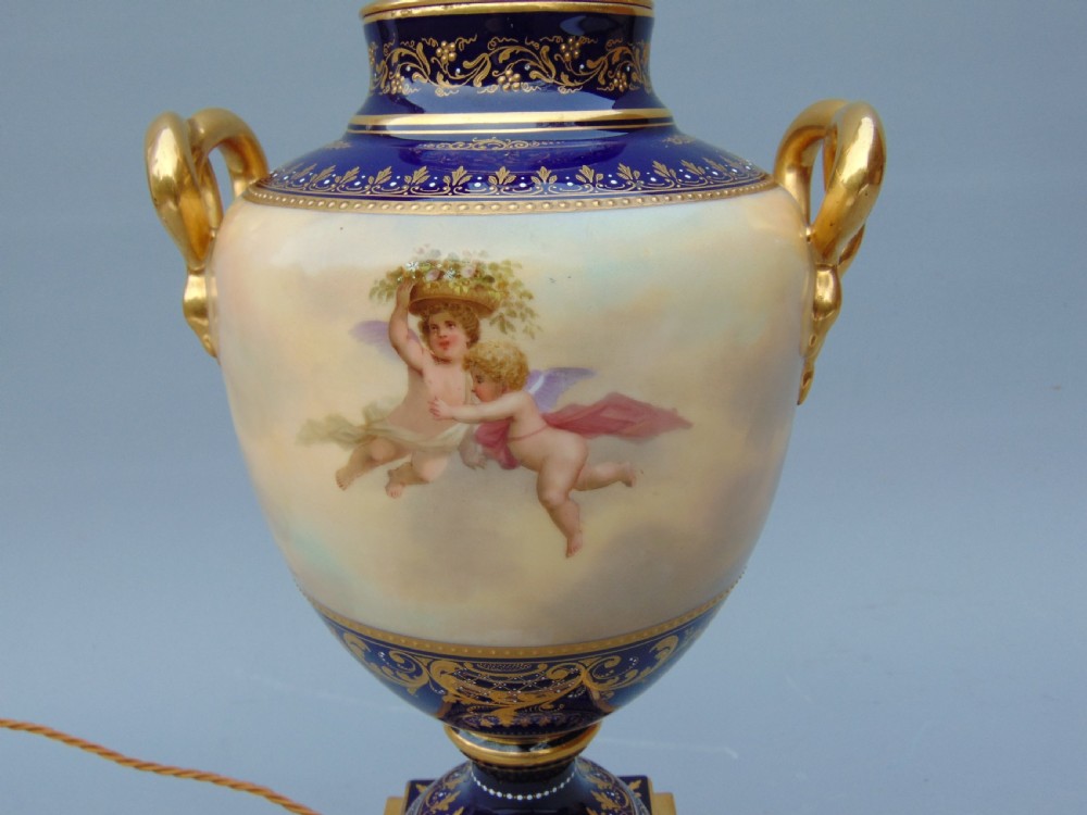 A Porcelain Table Lamp View V