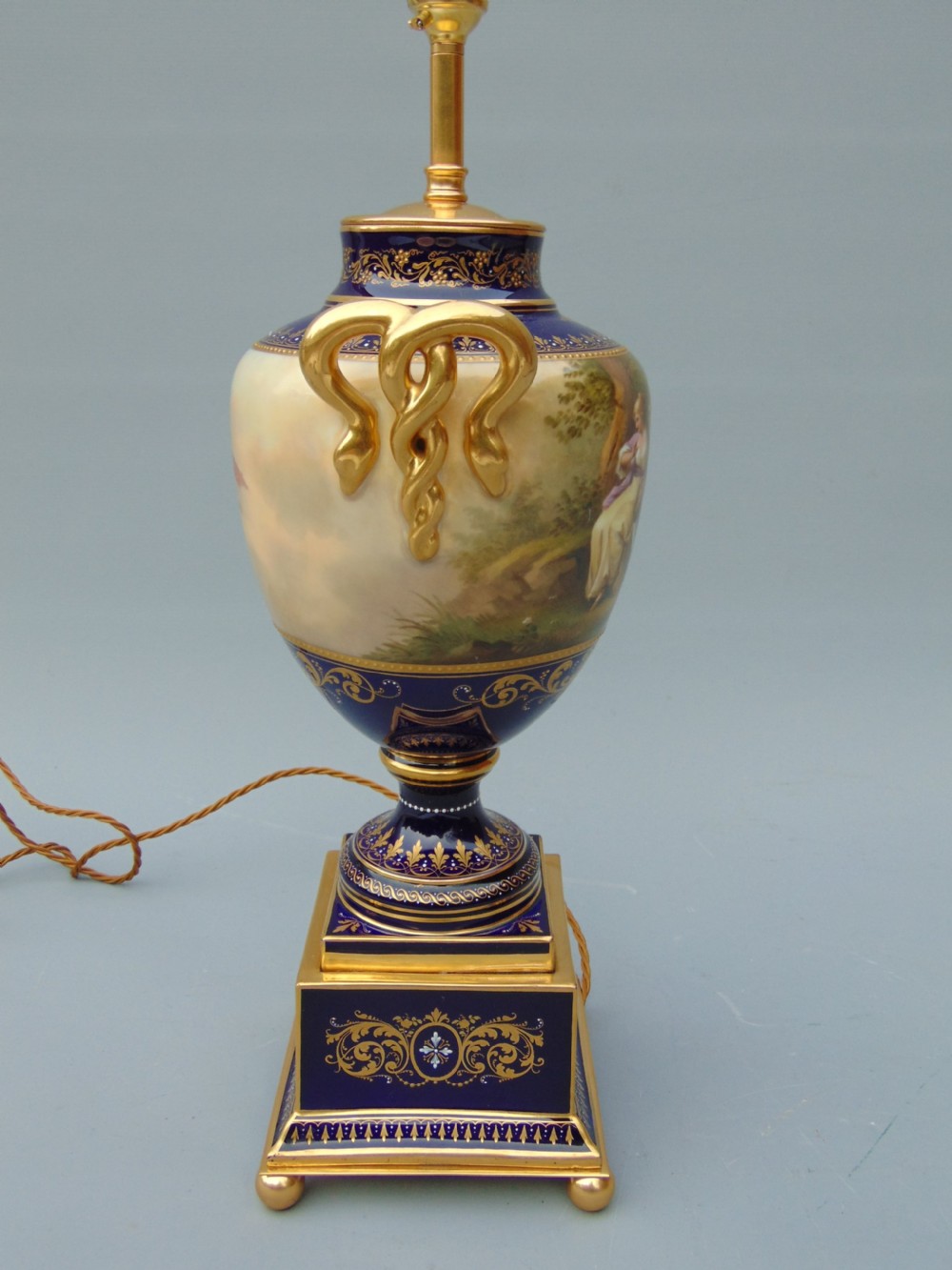 A Porcelain Table Lamp View VI