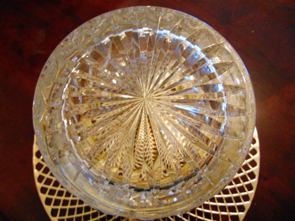 A fantastic cut glass Champagne Cooler  View VI