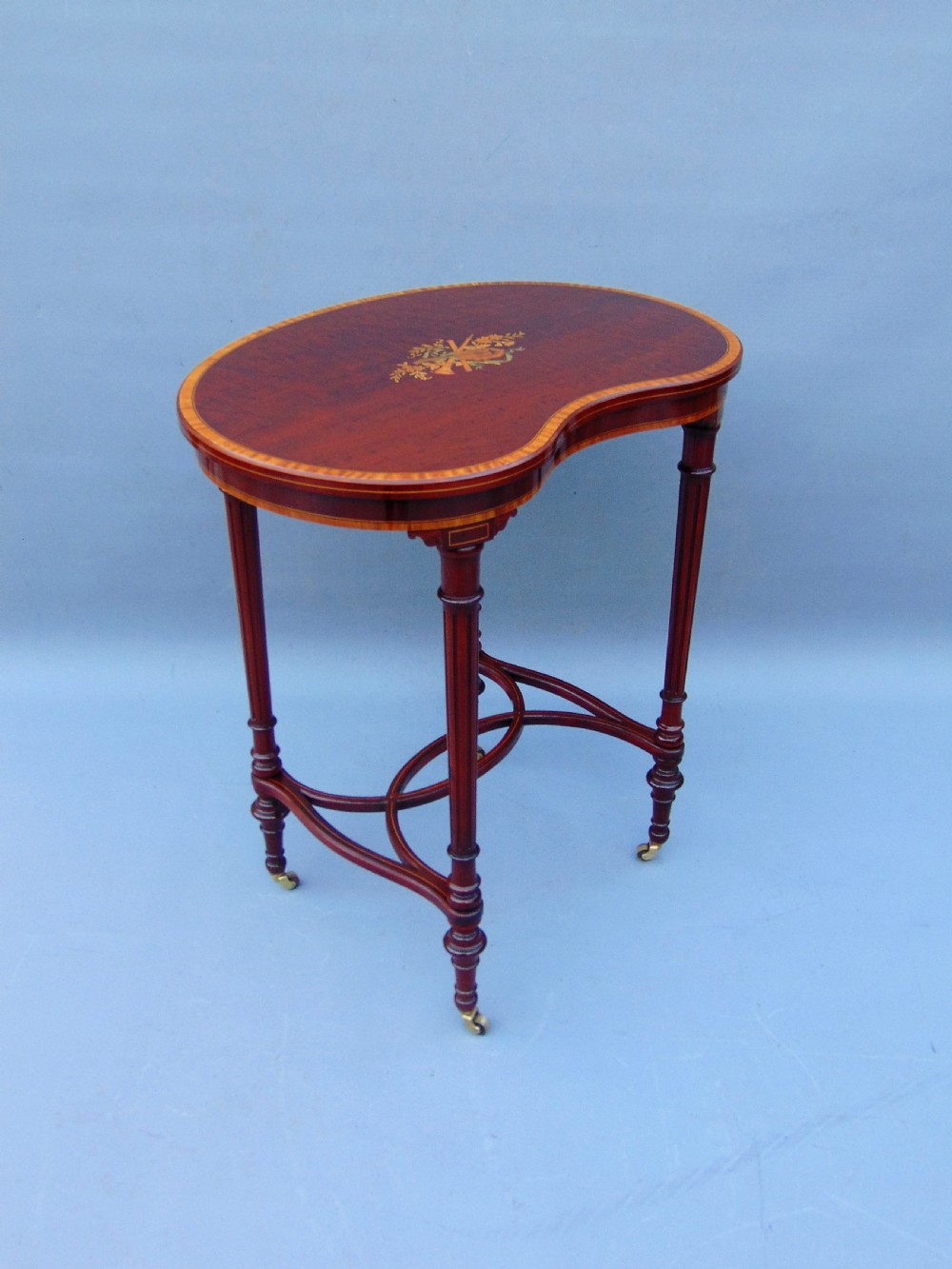 A quality Mahogany occasional table  View III