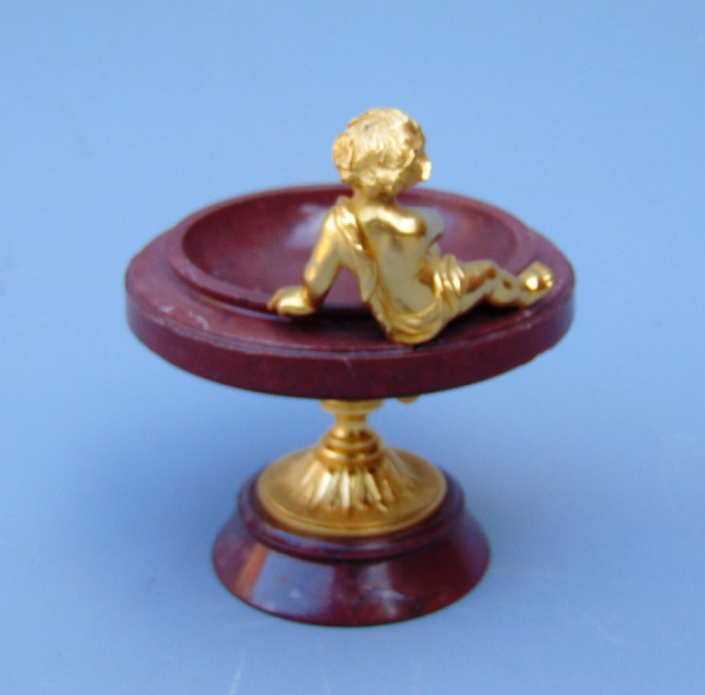 A Grand Tour marble tazza Salt dish  View III