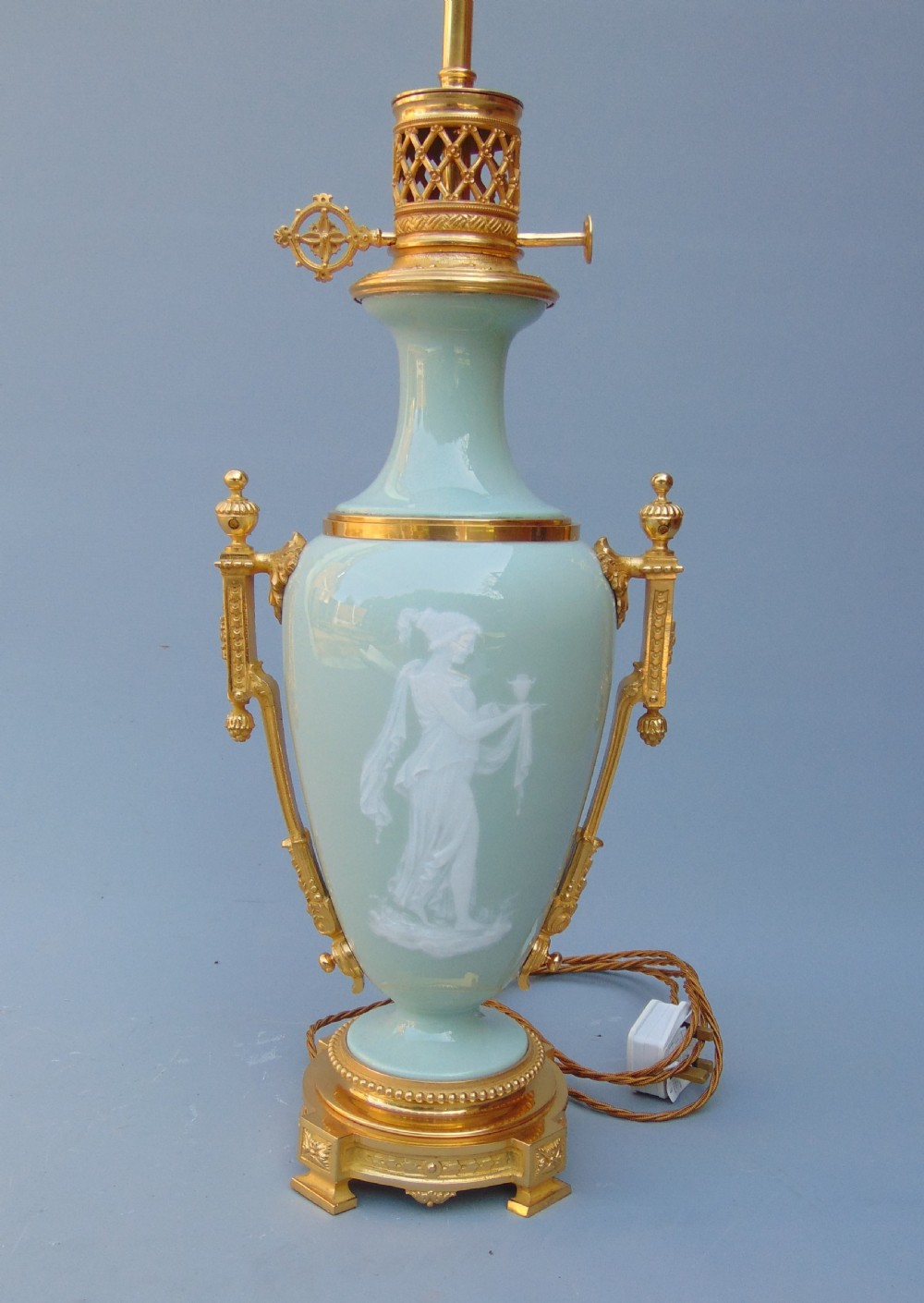 A fine pate sur pate lamp View III